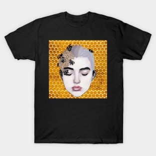 Girl with honey bees T-Shirt